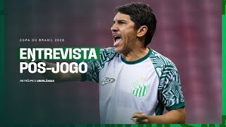 ENTREVISTA PÓS-JOGO | RETRÔ x UBERLÂNDIA - COPA DO BRASIL 2026 | LÚCIO FLÁVIO