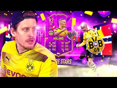 WHAT IS THIS CARD?! 92 FUTURE STARS HALAND PLAYER REVIEW! FIFA 20 Ultimate Team