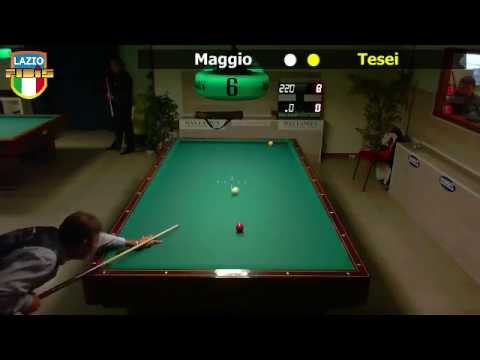 Maggio vs Tesei - Gara Nazionale Open CSB New Club 93 Roma - 12/20 Novembre 2016