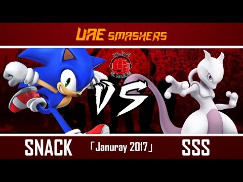 SSB4 Jan 2017: Snack (Sonic, Mega Man) vs SSQ8 | SSS (Mewtwo, Marth) - WF