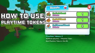 How to use Playtime tokens on (custom PC tycoon Roblox)