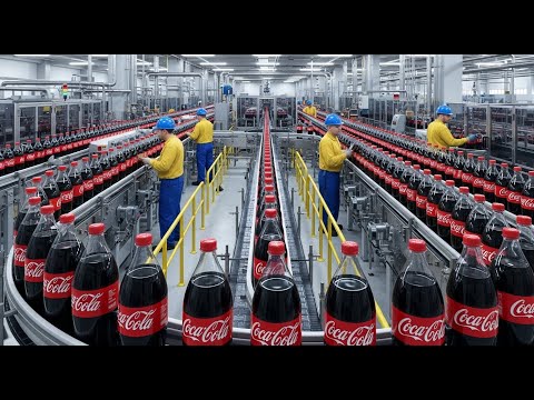 How Millions of Coca-Cola Bottles Are Made DAILY – Full Factory Process!