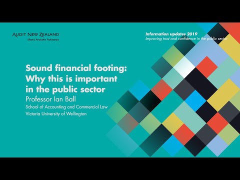 Sound financial footing: Why this is important for the public sector – Professor Ian Ball