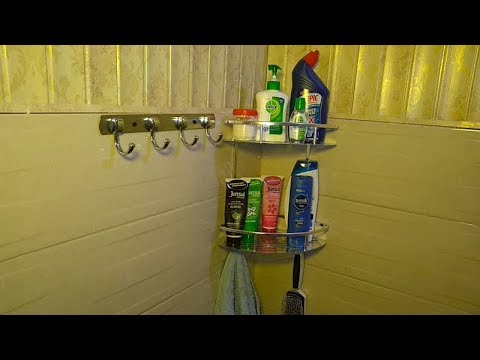 How to Fit Aluminium Bathroom Corner Rack
