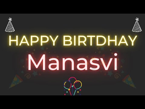Happy Birthday to Manasvi - Birthday Wish From Birthday Bash