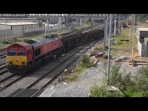 DB Schenker 66035 Empty  Steel Train