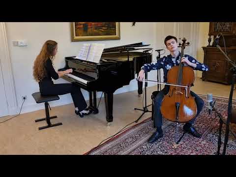S. Rachmaninoff Sonata for cello & piano - Krzysztof Michalski & Aude Van De Keere (1st mvt)