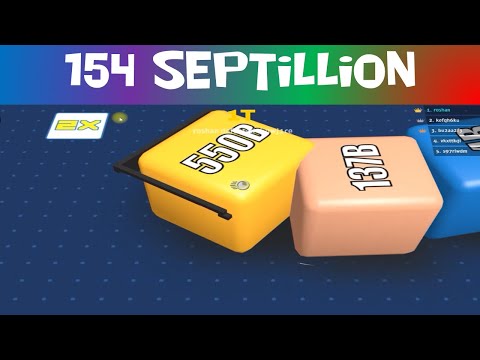 Unbelievable 154 Septillion Score 🤯🔥 – Cube io 2048 Highlights! 🎮💥