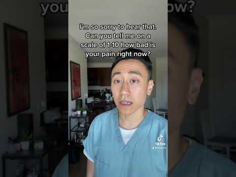 Tips from the ER: How bad is the pain? #shorts MuFKR.com