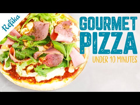 How to Make Gourmet Pizza At Home in Less than 10 Minutes? 🍕 Easy Pizza Recipe Using Lavash Bread