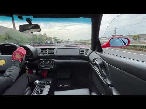 Thumbnail for POV:Ferrari F355 highway drive E4#01 by Ferrari, SEAT, Ferrari F355