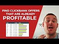 How To Find A Profitable Clickbank Offer To Run With Facebook Ads