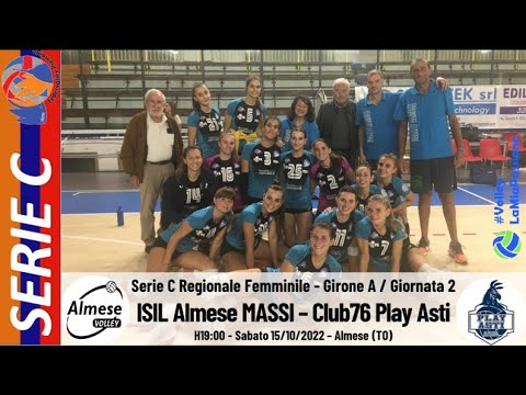 ISIL VOLLEY ALMESE - CLUB76 PLAY ASTI