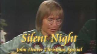 SILENT NIGHT- John Denver Christmas Special 1975 - 1976