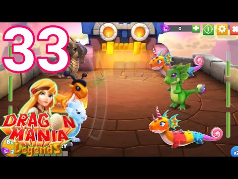 Dragon Mania Legends - Gameplay Walkthrough Part 33 - Battle 34-36 (iOS, Android)