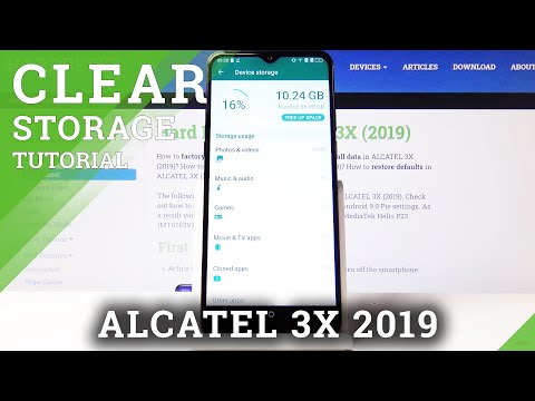 Alcatel 3X 2019 Clean Up Storage / Erase Temporary Files