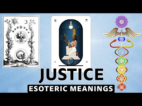 Justice, 8th Tarot of the 22 Major Arcana | Kabbalah