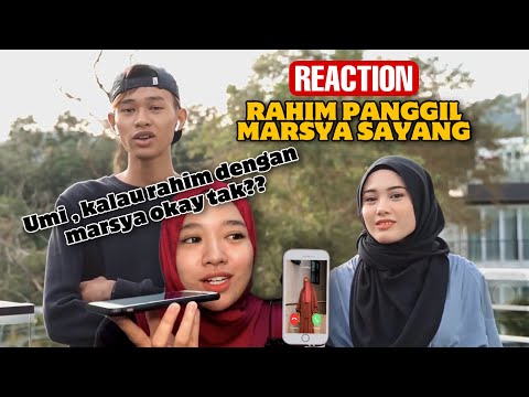 RAHIM PANGGIL MARSYA SAYANG | KEKNAN TAK RILEK BERSAMA UMI MENGGELABAH