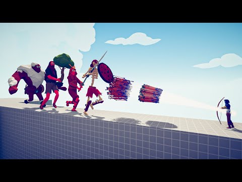GOD ARCHER vs EVERY GIANT | Totally Accurate Battle Simulator | TABS