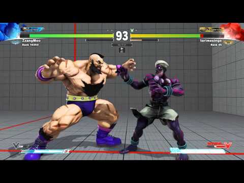 SFV~ Dhalsim (torimesingo) vs. Zangief (ZzangMoo) HD