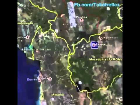 Emri I zotit Arabisht ne Harten E Kosoves !!!!