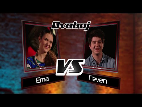 Ema vs. Neven: "Never Too Much" - The Voice of Croatia - Season1 - Battle1