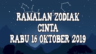 Ramalan Zodiak Cinta Rabu 16 Oktober 2019