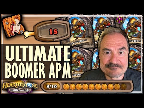 I JUST MAXED OUT MY APM! - Hearthstone Battlegrounds