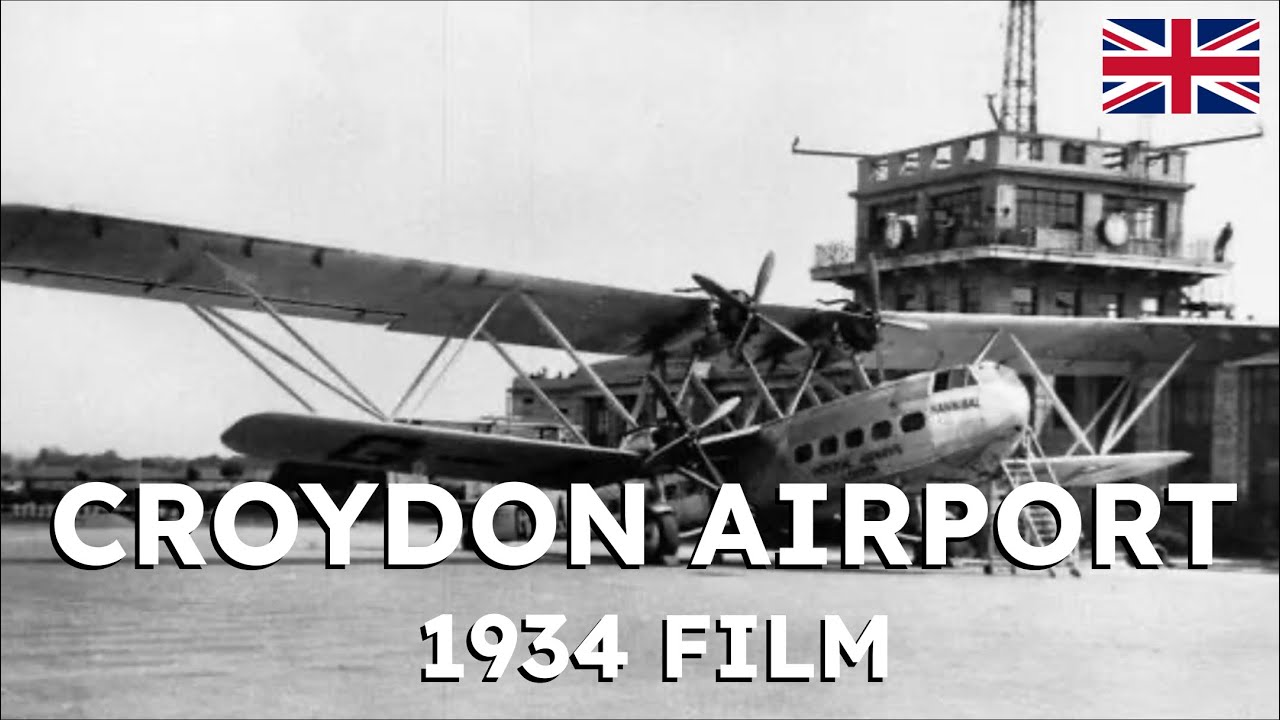 1934 Croydon Airport Film