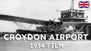 1934 Croydon Airport Film