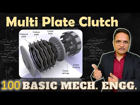 Multi Plate Clutch Disc Clutch Plate Clutch Multiple Plate Clutch Working of Plate Clutch Clutch