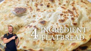 Soft Skillet Flatbread (No Yeast, Puffy Every Time)