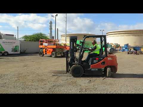 Sunbelt lot 3 2012 Doosan G30P-5 Forklift 6K, 2488 Hours
