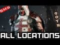 Batman Arkham Knight ALL AZRAEL LOCATIONS ENDING