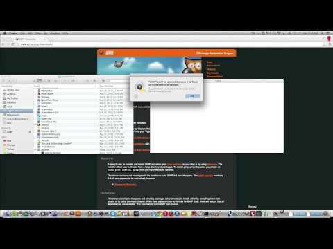comment installer gimp sur mac os x