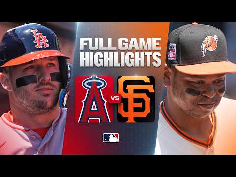 샌프란시스코 VS LA에인절스 3:4 MLB 하이라이트