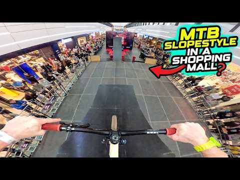 HOW I PODIUMED A CRAZY MTB SLOPESTYLE CONTEST IN A SHOPPING MALL!
