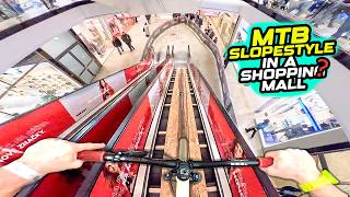 HOW I PODIUMED A CRAZY MTB SLOPESTYLE CONTEST IN A SHOPPING MALL!