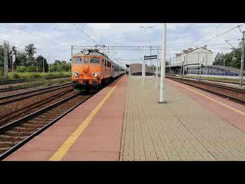 Rarytas! Odjazd EP08-001 Ze stacji Częstochowa Stradom.