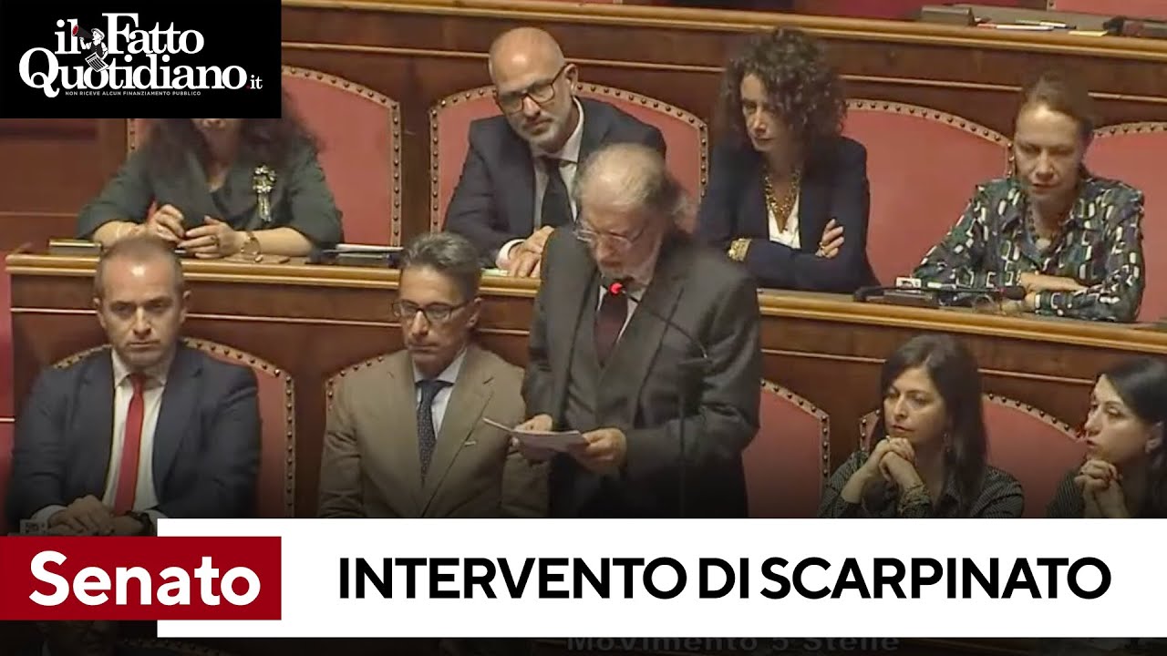 Senato, l'intervento di Scarpinato (M5S): La Russa lo interrompe quando cita Dell'Utri