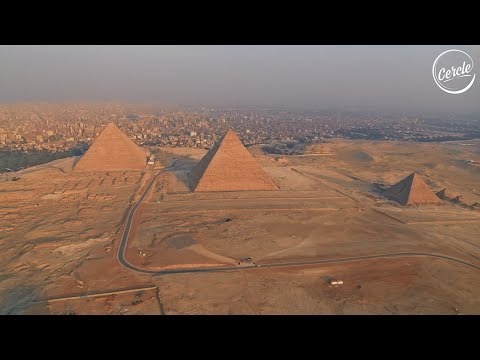 Sébastien Léger live at the Great Pyramids of Giza, in Egypt for Cercle