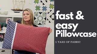 How to make a Three Seams Pillowcase - Burrito Method- French Seams