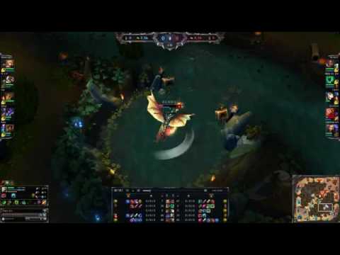 163 Master Yi vs Dragon, KR LOL Highlight