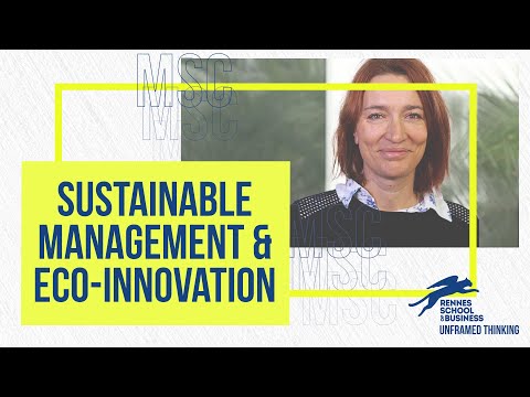MSc in Sustainable Management Eco Innovation at Rennes School of Business