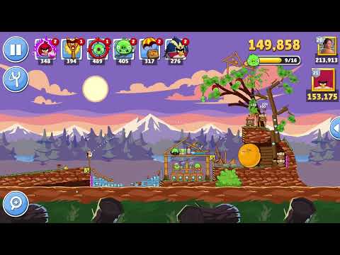 Angry Birds Friends Level 7 Tournament 1099 three stars NO POWER-UP walkthrough 2022-06-25