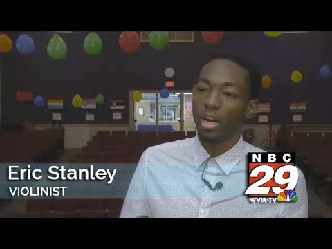 NBC 29 Charlottesville - Eric Stanley Performs for Students