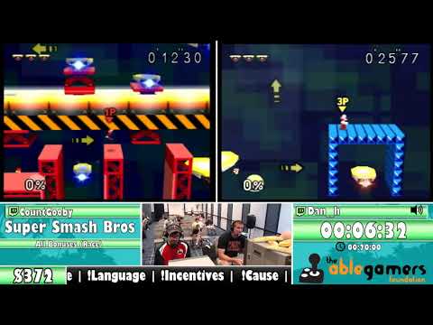 Midwest Speedfest 2019 - Super Smash Bros (All Bonuses) by CountGooby & Dan__h