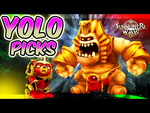 FUN YOLO PICKS in Special League (Summoners War)