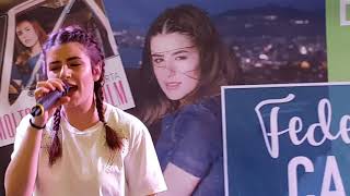 FEDERICA CARTA MINI LIVE AL CENTRO COMMERCIALE &quot;LE MURA&quot; DI FERRARA