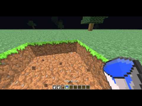 comment prendre de l'eau avec un seau dans minecraft